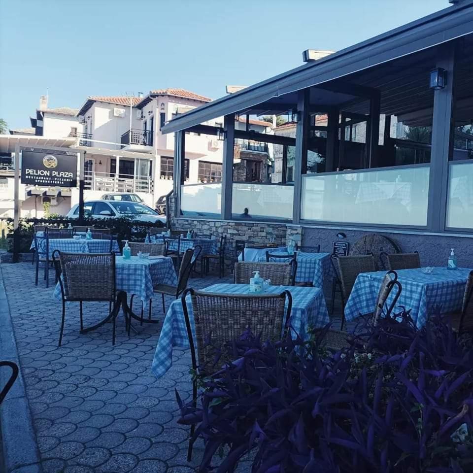 Ενοικιαζόμενα Δωμάτια "Pelion Plaza" Agios Ioannis  Dış mekan fotoğraf