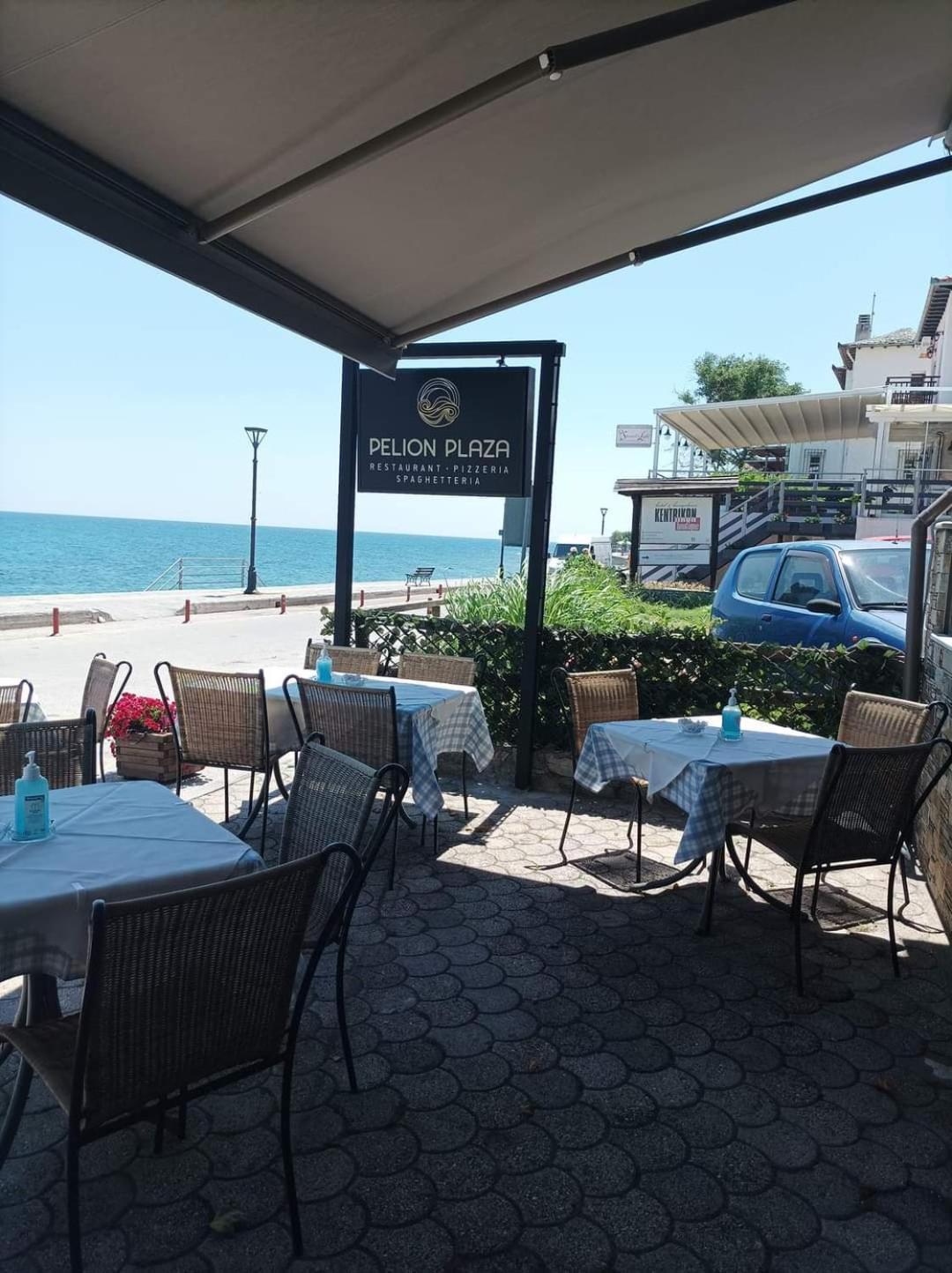 Ενοικιαζόμενα Δωμάτια "Pelion Plaza" Agios Ioannis  Dış mekan fotoğraf